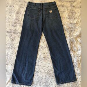 Carhartt Men's Dark Blue Relaxed Jeans